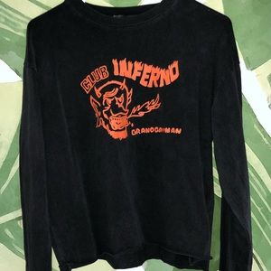 ON HOLD! Black Inferno long sleeve Brandy Melville